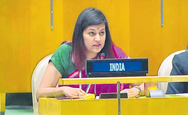 United Nations General Assembly: Kashmir is our integral part, first vacate POK Wans Petal Gehlot - Sakshi