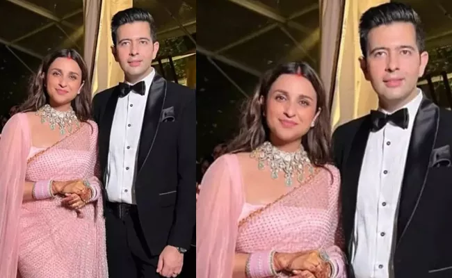 Parineeti Chopra And Raghav Chadha Wedding Photo Viral - Sakshi