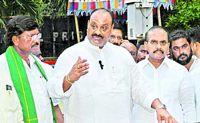 TDP Leader Atchannaidu About CID Questions to Chandrababu Naidu - Sakshi