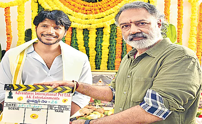 Sundeep Kishan, CV Kumar new movie launch - Sakshi