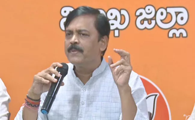 BJP MP GVL Narasimha Rao On Visakha Steel Plant - Sakshi