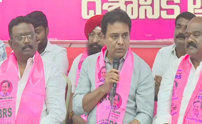 Minister KTR Fires On Governor And Prime Minister - Sakshi