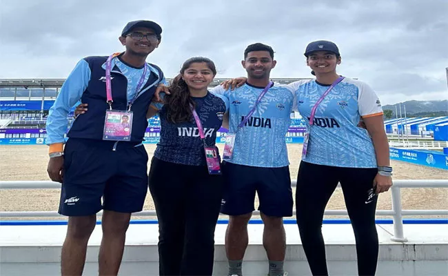 Asian Games 2023: India Win Gold Medal In Equestrian Dressage Team Event - Sakshi