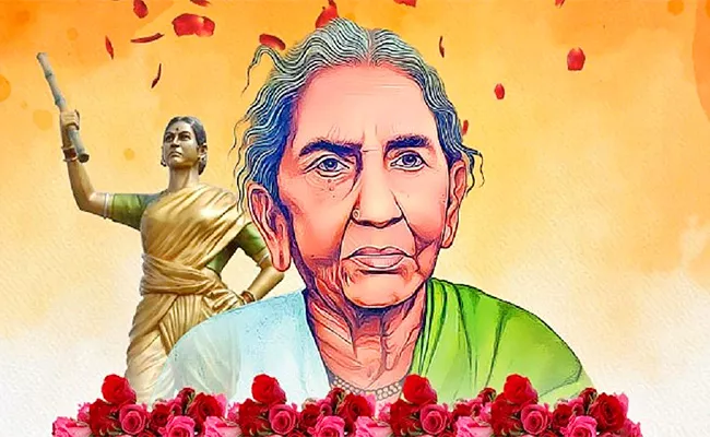 Telangana Veeranari Chakali Ilamma Birth Anniversary - Sakshi