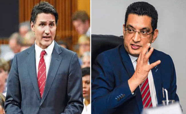 Canada India Issue: Sri Lankan Minister attacks Justin Trudeau - Sakshi