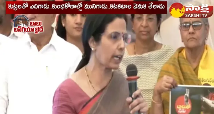 Bhuvaneshwari Leaks About Chandrababu Shares Value