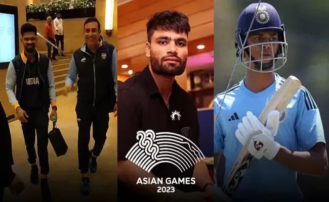 Ruturaj Gaikwad led Team India jets off to China for Asian Games - Sakshi