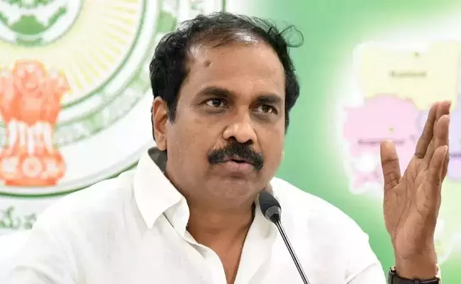 MLA Kannababu Satirical Comments On Chanarababu And Lokesh - Sakshi