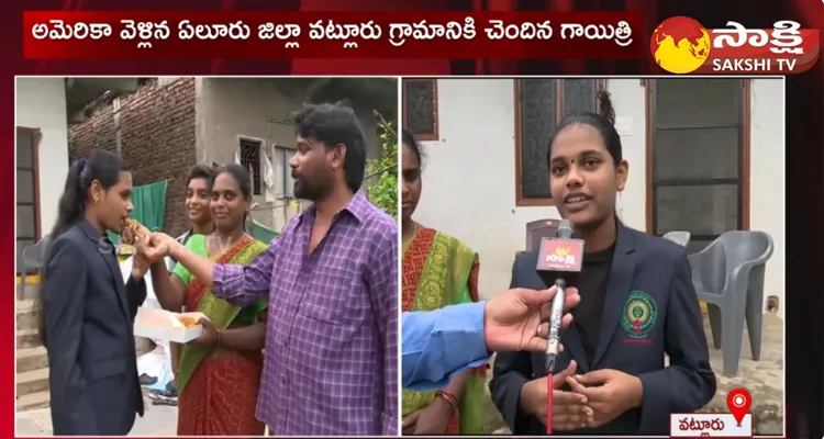 AP Government School Student Gayatri Shared Her Experience About America Tour