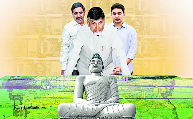 Chandrababu gang is anarchy in Amaravati - Sakshi