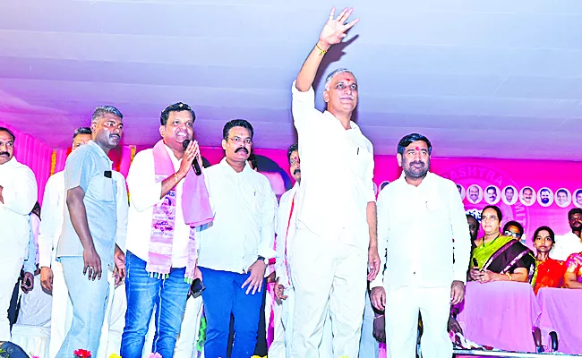 Minister Harish Rao Sensational Comments On Nalgonda Congress Leaders - Sakshi