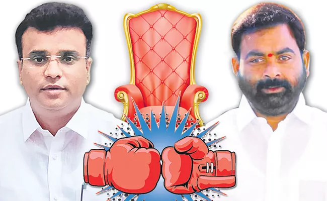 MLA Vivekananda Goud Vs MLC Shambipur Raju - Sakshi