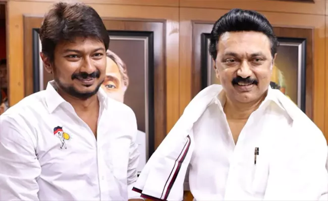 Udhayanidhi Stalin Sanatana Dharma Remarks Father Podcast Targets BJP - Sakshi