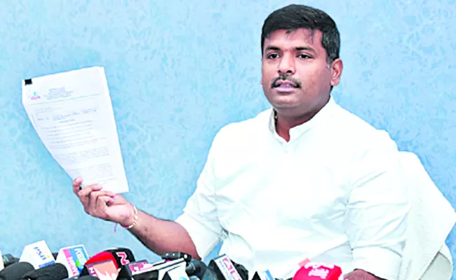 Amarnath comments on Chandrababu - Sakshi