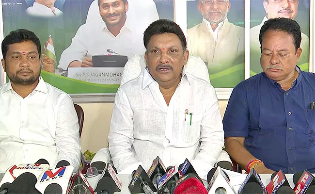 Mla Grandhi Srinivas Comments On Chandrababu And Lokesh - Sakshi