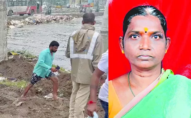 Hyderabad: Woman Dead Body In Musi River - Sakshi