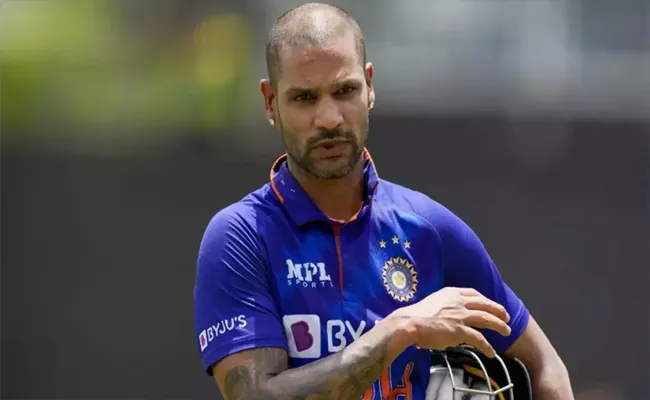  Shikhar Dhawan sends best wishes to Team India - Sakshi