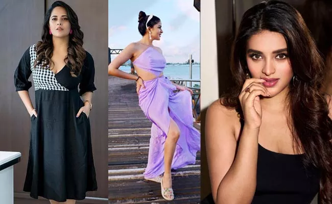 Anasuya Lavanya Tripathi Nidhhi Agerwal Insta Pics Sep 6th - Sakshi