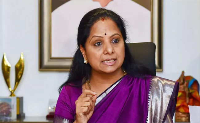 MLC kavitha Questions Sonia On Letter to Modi Over Women Bill - Sakshi