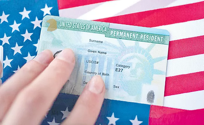 Four lakh Indians may die awaiting US Green Cards - Sakshi