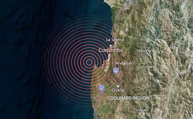 Powerful Quake Shakes Northern Chile Updates - Sakshi