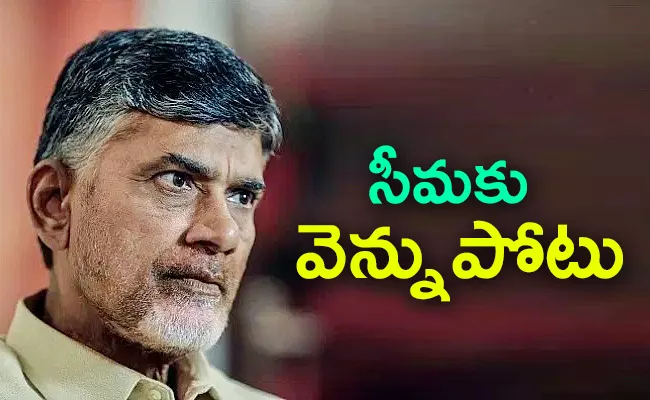 Chandrababu Is A Cheater Of Rayalaseema - Sakshi