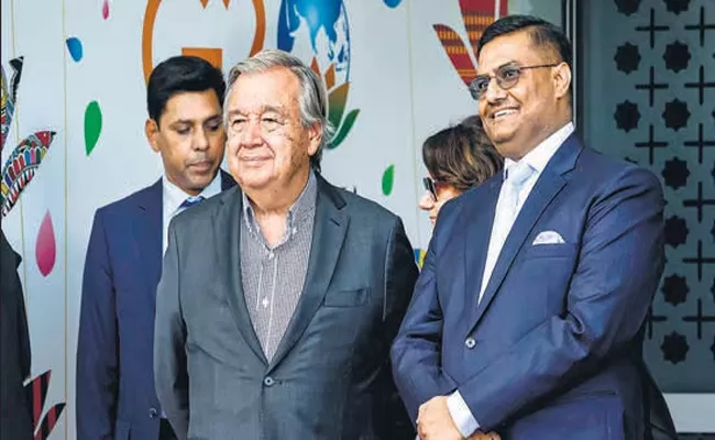 G20 Summit: I fully understand India aspirations says UN Secretary General Antonio Guterres  - Sakshi