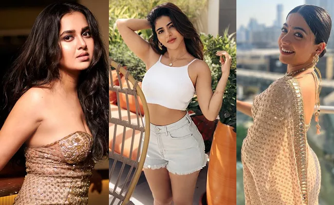 Rashmika And Iswarya Menon Insta Pics Latest - Sakshi