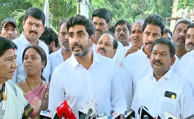 Nara Lokesh False Allegations Against Sakshi Media