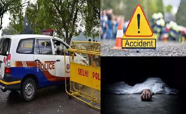 Car Accident Dead Body Found at NH-8-Service Road - Sakshi