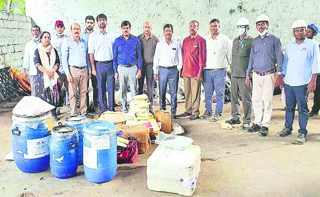 Drugs worth Rs 468 crore destroyed - Sakshi