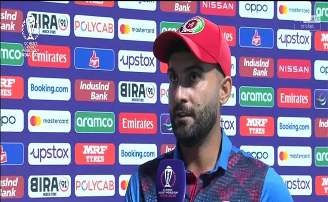 CWC 2023: Afghanistan Captain Hashmatullah Shahidi Comments After Loosing To India - Sakshi