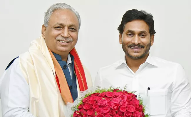 Tech Mahindra Md Cp Gurnani Meet Cm Jagan - Sakshi