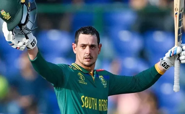 WC 2023 Aus Vs SA: De Kock 90 Ball Century Creates History Rare Record - Sakshi