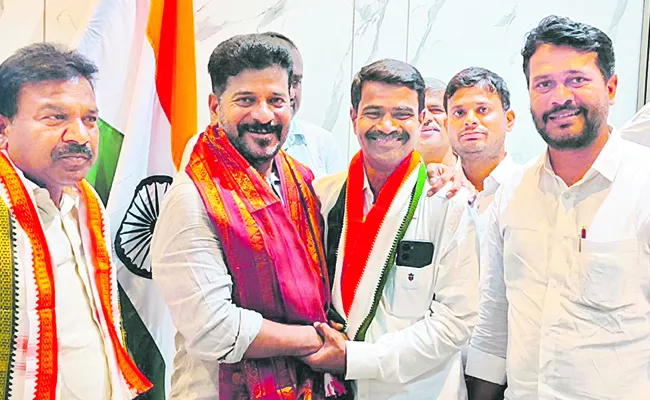 six guarantees will certainly be signed at the LB Stadium on December 9 : Revanth Reddy  - Sakshi