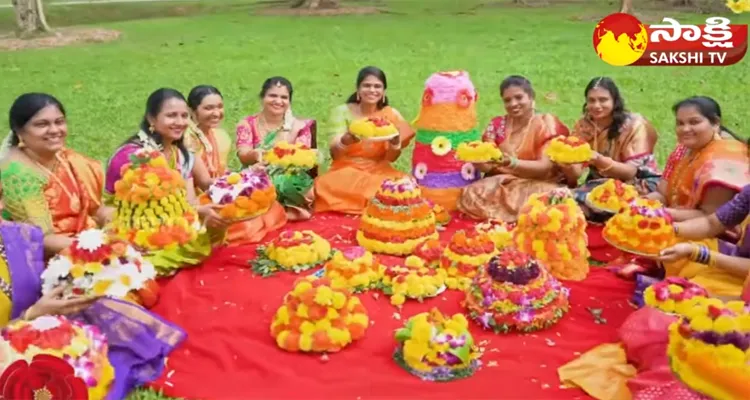 Singapore Telugu Samajam STS Bathukamma Sambaralu 2023