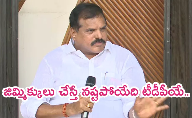 Minister Botsa Satyanarayana Comments On Chandrababu Health - Sakshi