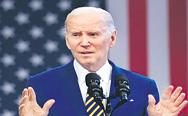 Al-Qaida looks pure in front of Hamas says Joe Biden lashes out - Sakshi