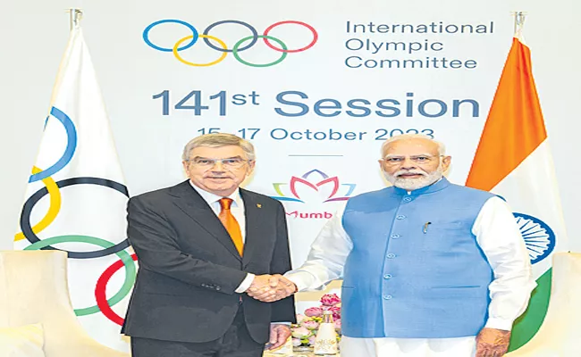 India will bid to host 2036 Olympics, PM Narendra Modi confirms  - Sakshi