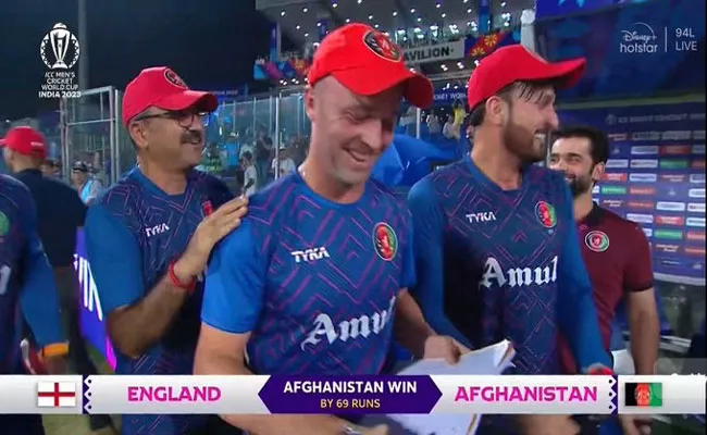 CWC 2023: Coach Jonathan Trott Hand Behind Afghanistan Sensational Victory Over England - Sakshi