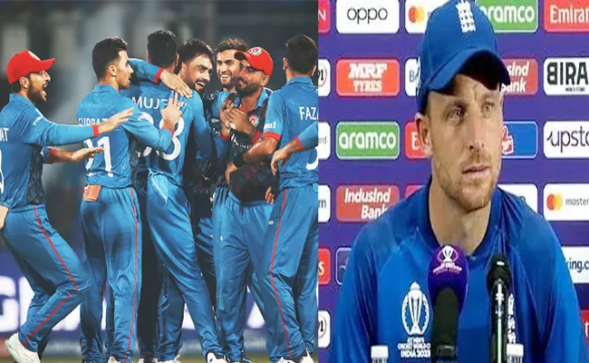 WC 2023 Eng Vs Afg: Buttler On Shocking Defeat Got To Let These Defeats Hurt - Sakshi