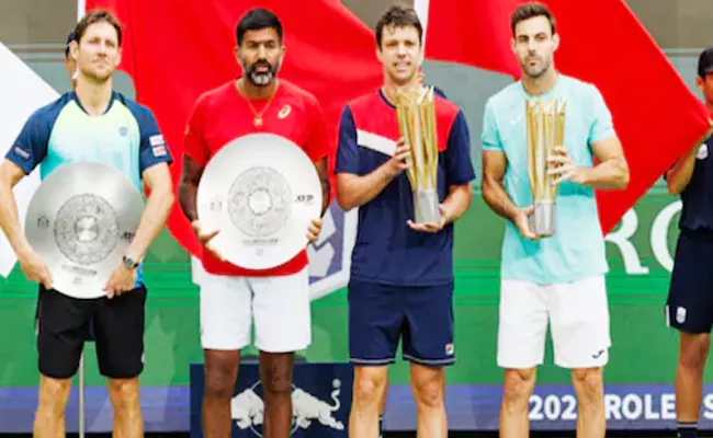 Shanghai Masters Open Tourney: Rohan Bopanna Matthew Ebden Runner Up - Sakshi