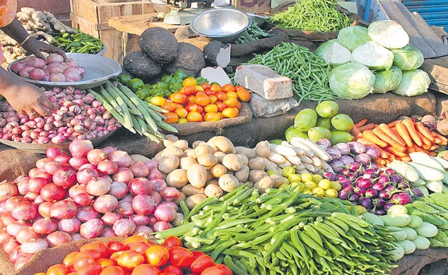 Wholesale inflation in negative territory for sixth straight month - Sakshi