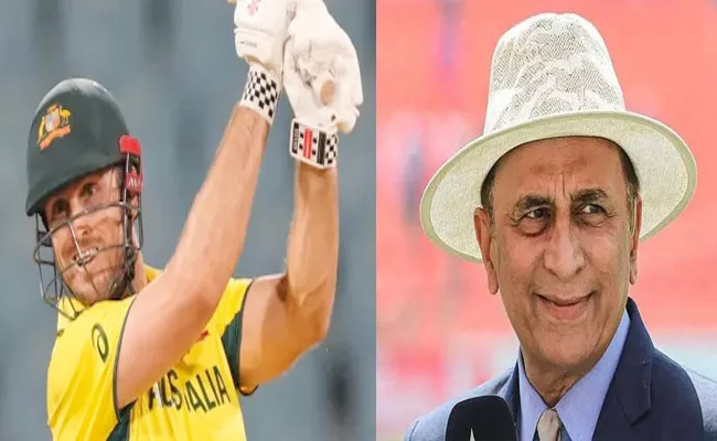 Didnt Your Father Teach You: Sunil Gavaskar Asks Mitchell Marsh Gets This Response - Sakshi