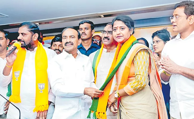 BJP Etela Rajender Comments on CM KCR - Sakshi