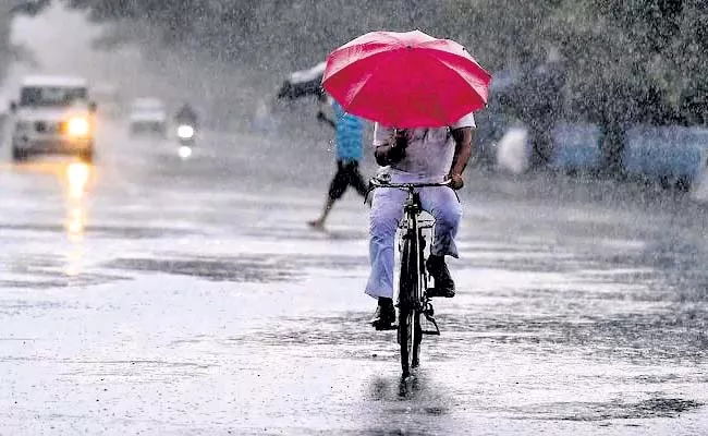 Light to moderate rains in some parts of the state from 23rd of this month - Sakshi