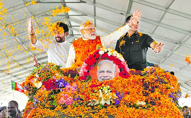 Narendra Modi: BJP Palamuru Praja Garjana Sabha Public Meet - Sakshi