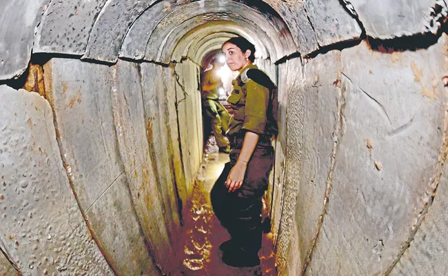 Israel-Hamas War: Inside Hamas huge underground tunnel system - Sakshi