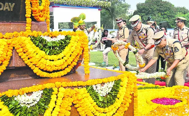 DGP Anjani Kumar on Police Martyrs Day - Sakshi