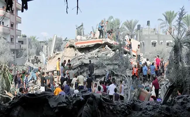 Israel-Hamas war: 1 child killed every 15 minutes in Israeli airstrikes on Gaza - Sakshi